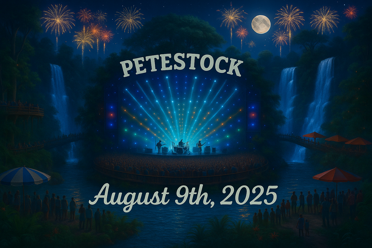 Petestock 2025 Hero - Desktop Night